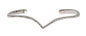 Nialaya Skyfall CZ 925 Silver Bangle Bracelet