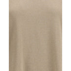 Brunello Cucinelli Beige Nylon T-Shirt