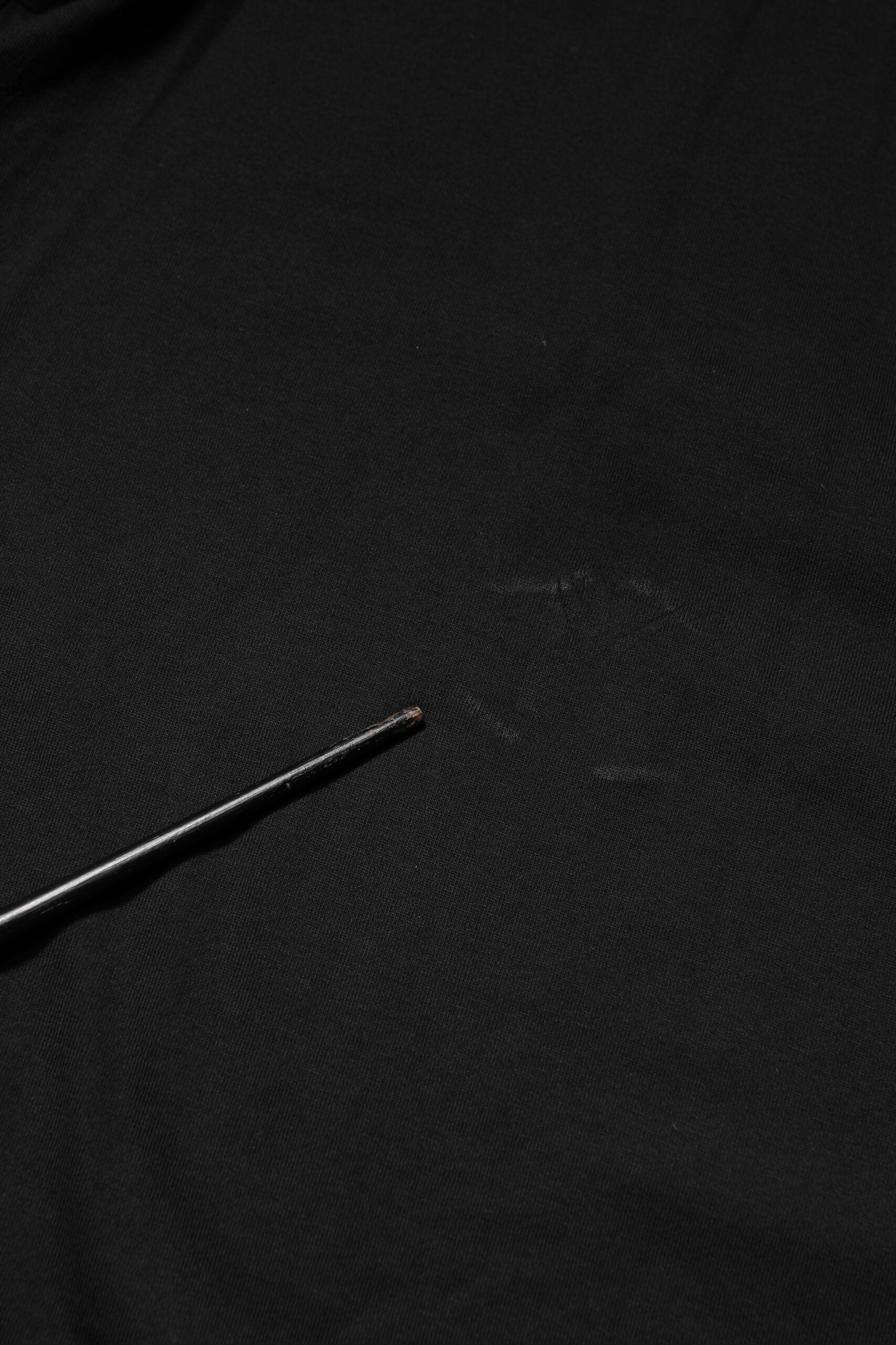 Dolce & Gabbana Black Embossed Logo Cotton Crew Neck T-shirt