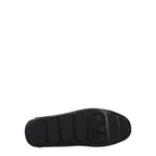 Valentino Garavani Black Leather Slip-On Loafers