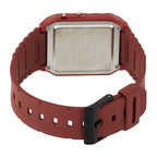 Casio Red Resin Digital Watch