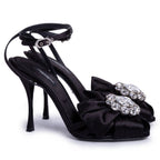 Dolce & Gabbana Black Goatskin Sandal