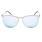 Italia Independent Gray Metal Sunglasses