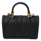 Dolce & Gabbana Case Black Silicone Devotion Heart Cover Hand Bag Airpod