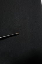 Dolce & Gabbana Black Acetate HighWaist Tapered Trouser Pants