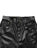 Dolce & Gabbana Black High Waist Skinny GRACE Denim Jeans