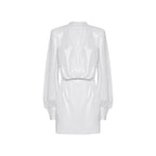 BLANCA VITA Abelia Laminated Mini Dress