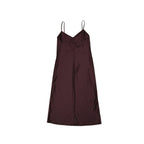 BLANCA VITA Acacia Satin Slip Midi Dress