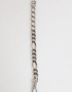 Dolce & Gabbana Silver Tone Brass Chain Lobster Clasp DG Logo Bracelet
