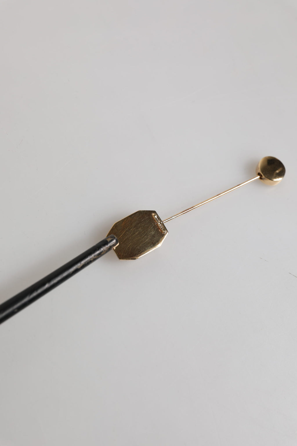 Dolce & Gabbana Rhinestone Embellished Sterling Silver Collar Brooch Pin