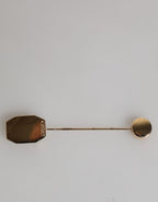 Dolce & Gabbana Rhinestone Embellished Sterling Silver Collar Brooch Pin