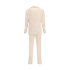 Lardini Beige Cotton Two-Piece Suit