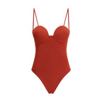 Magda Butrym Orange Polyamide One-Piece Swimsuit