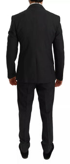 Dolce & Gabbana Slim Fit MARTINI Wool Gray Suit
