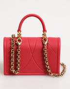 Dolce & Gabbana Red Silicone Devotion Heart Cover Bag Women Airpods Case