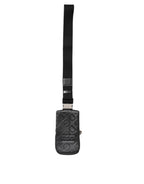 Dolce & Gabbana Gray DG Logo Mania Purse Phone Belt Waist Men Borse Bag