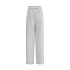Brunello Cucinelli Gray Cotton Casual Pants