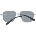 Hackett Gray Metal Sunglasses