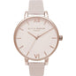 Olivia Burton White Artificial Leather Watch