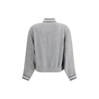 Brunello Cucinelli Gray Viscose Sweatshirt