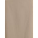 Brunello Cucinelli Gray Acetate Midi Skirt