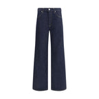 Citizens of Humanity Blue Recycled Cotton Straight-Leg Jeans