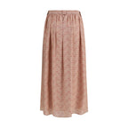 Kristina Ti Multicolor Silk Long Skirt