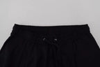 Dolce & Gabbana Black Jogger Wool Jogging Trouser