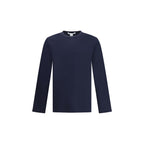 Comme Des Garçons Blue Cotton Long Sleeve T-Shirt