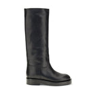 Paris Texas Black Leather Boots