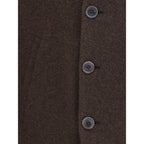 Giorgio Armani Brown Cashmere Coat