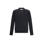 Golden Goose Black Fleece Wool Dress Shirt