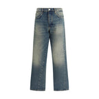Sunflower Blue Cotton Jeans Denim