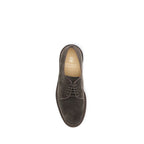 Brunello Cucinelli Brown Calf Leather Bos Taurus Oxfords And Derbies