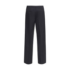 Cruna Black Polyester Casual Pants