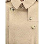 Burberry Beige Cashmere Coat