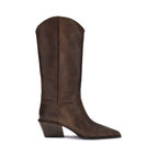 Paris Texas Brown Leather Boots