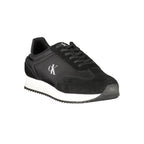 Calvin Klein Black Leather Men Sneaker