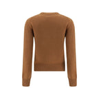 Ami Paris Brown Cashmere Sweatshirt