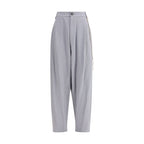 Darkpark Gray Polyester Casual Pants