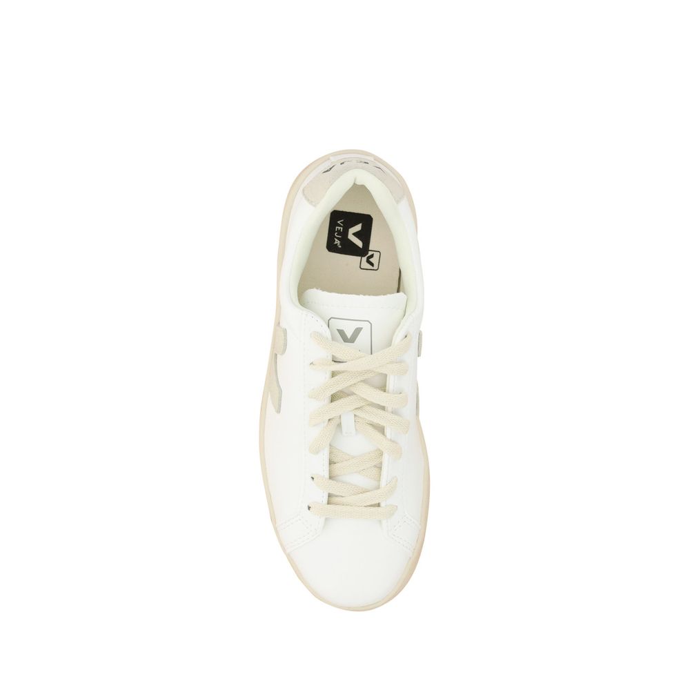 Veja White Rubber Low Top Sneakers