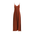 Forte_Forte Orange Silk Casual Dress