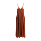 Forte_Forte Orange Silk Casual Dress
