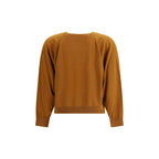 Forte_Forte Brown Fleece Wool Sweatshirt