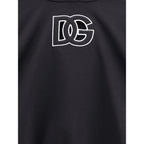 Dolce & Gabbana Black Cotton Sweatshirt