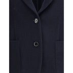 Lardini Blue Wool Blazer