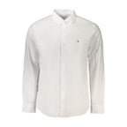 Calvin Klein White Cotton Men Shirt