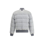 Dolce & Gabbana Gray Cotton Bomber