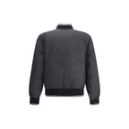 Dolce & Gabbana Gray Cotton Bomber