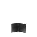 Saint Laurent Black Calf Leather Bos Taurus Wallet